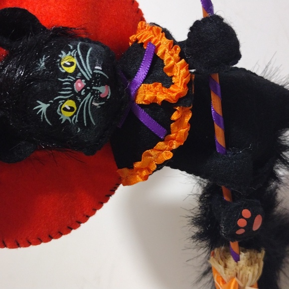 Annalee Halloween Midnight Ride Cat 2016 - Picture 3 of 4